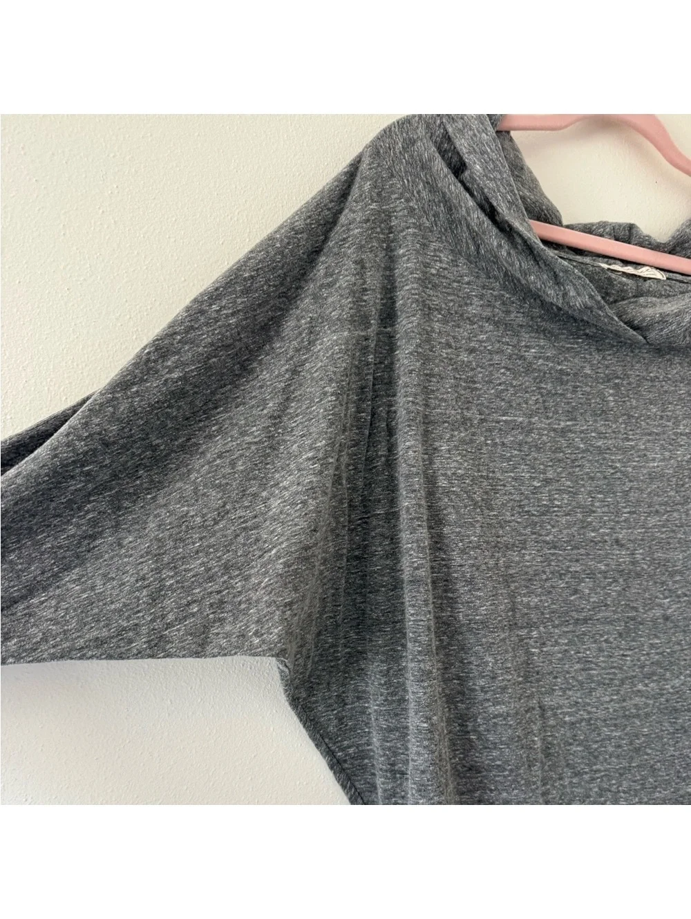 Free People Lightweight Sequoia Off Shoulder Oversized Minimalistic Top Small